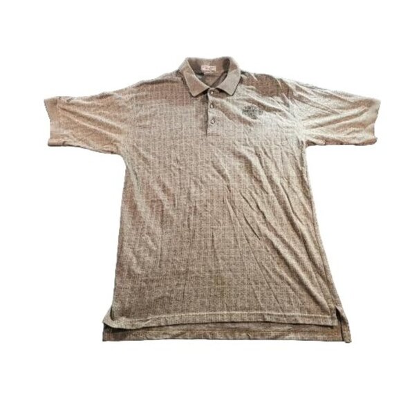 Harley Davidson Crystal‎ Springs Polo Men Sz XL Motorcycles Carrollton Tx Biker - Picture 1 of 8
